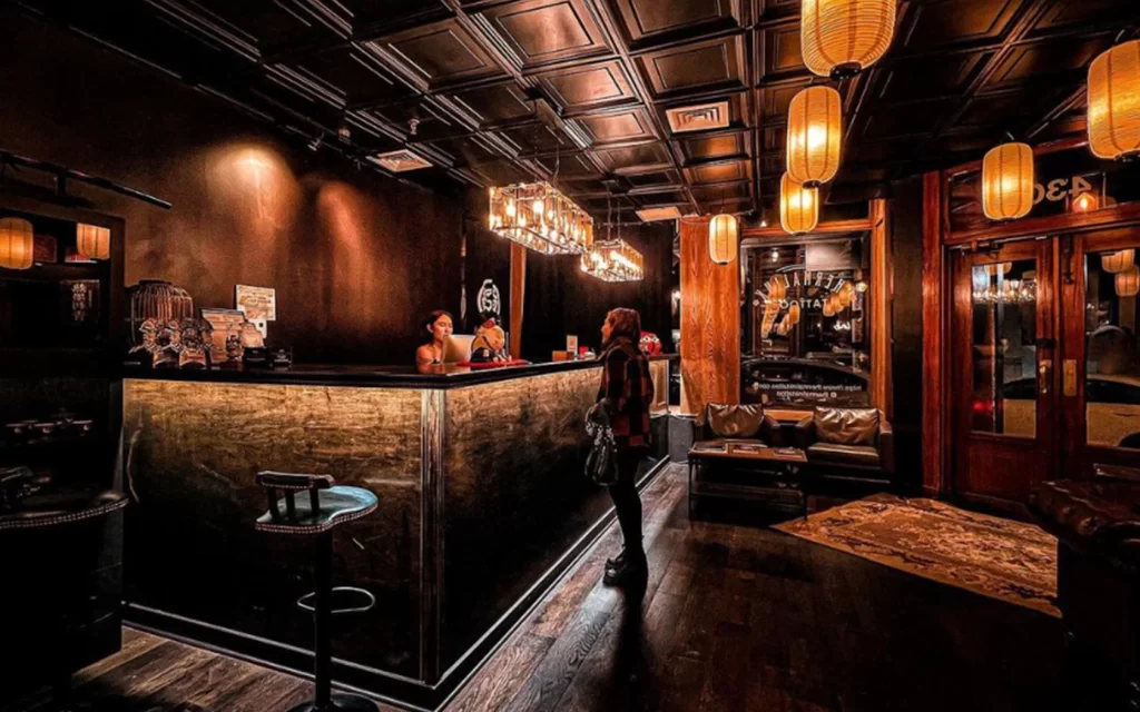 Commercial renovation of a bar